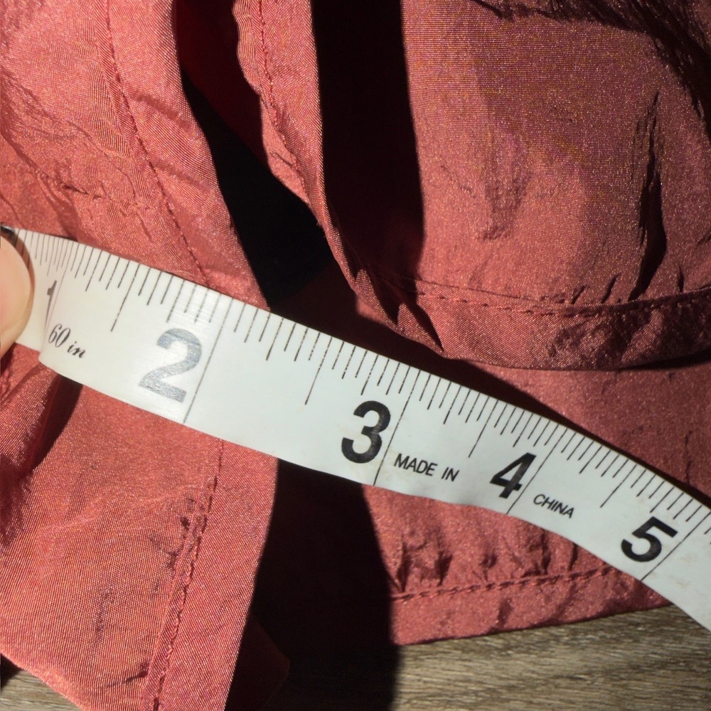 Free People Movement The Way Home Shorts Rust Red High Waisted Smocked Large - Picture 5 of 8